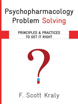 cover image of Psychopharmacology Problem Solving